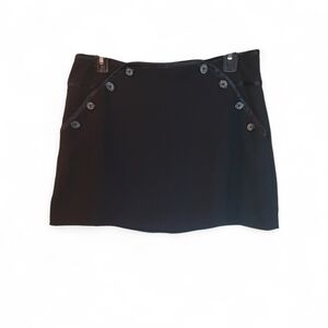 Alice Temperley Elegant Black Women's MINI Skirt Size (5)